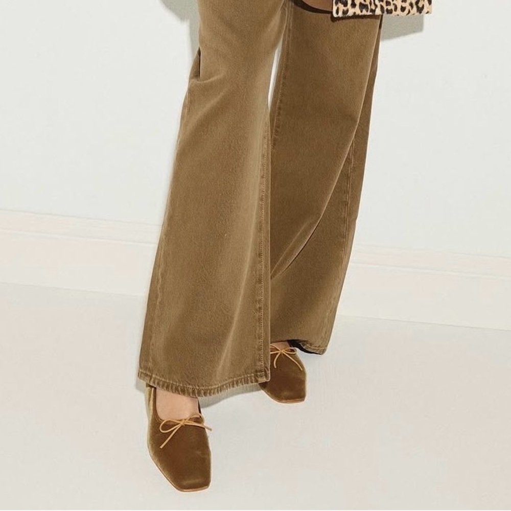 Freda Salvador velvet Dijon Jada flats